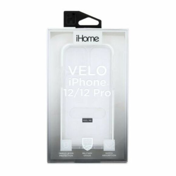 iHome Clear Velo Case for iPhone 12/12 Pro*** - Picture 1 of 6